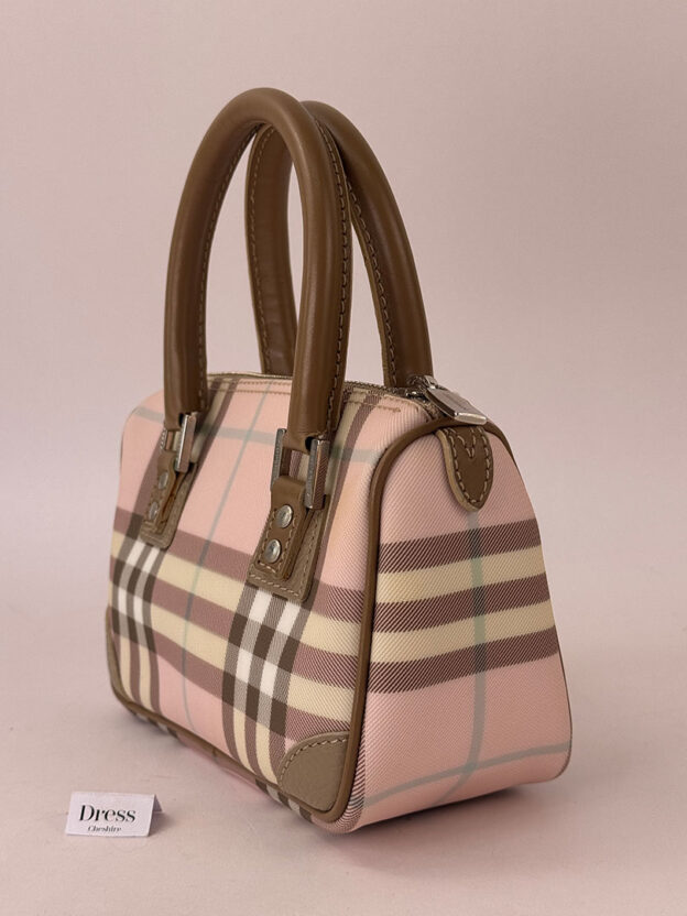 Burberry Pink Mini Nova Handbag - Image 2
