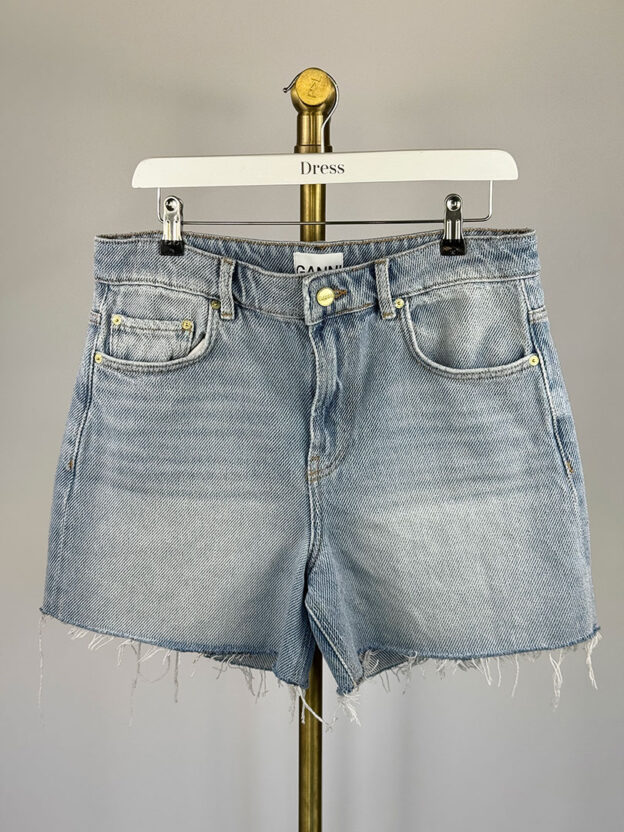 Ganni Denim Shorts Size (UK 10)
