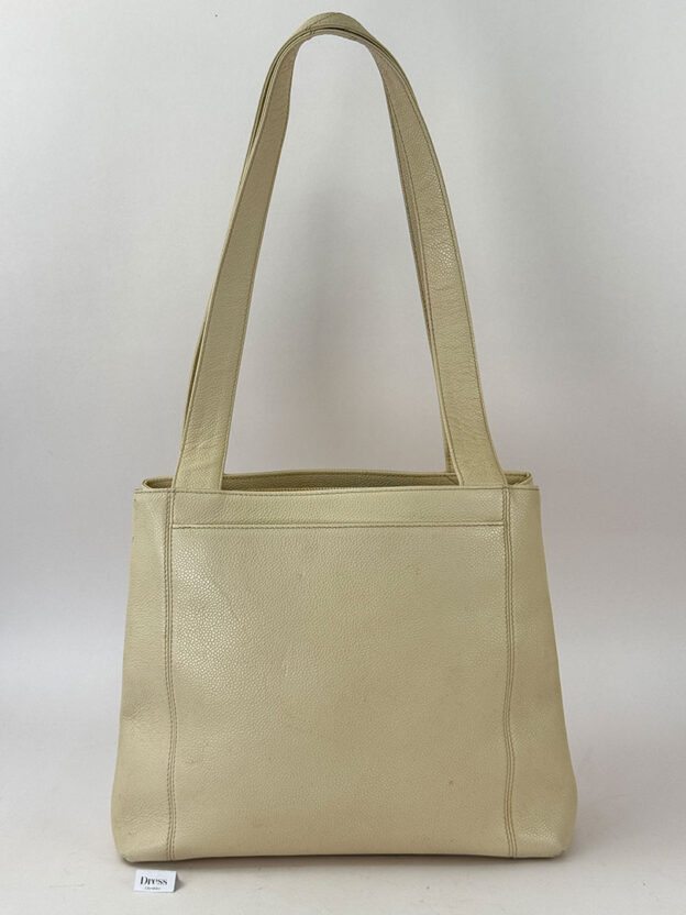 Chanel Vintage Cream Bag - Image 6