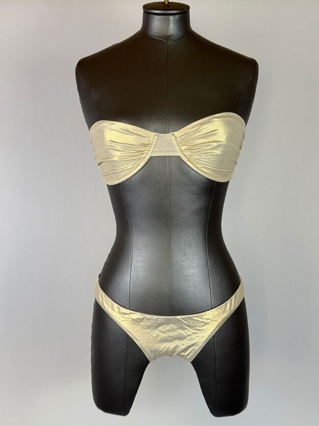 Melissa Odabash Gold Bikini Size UK 12