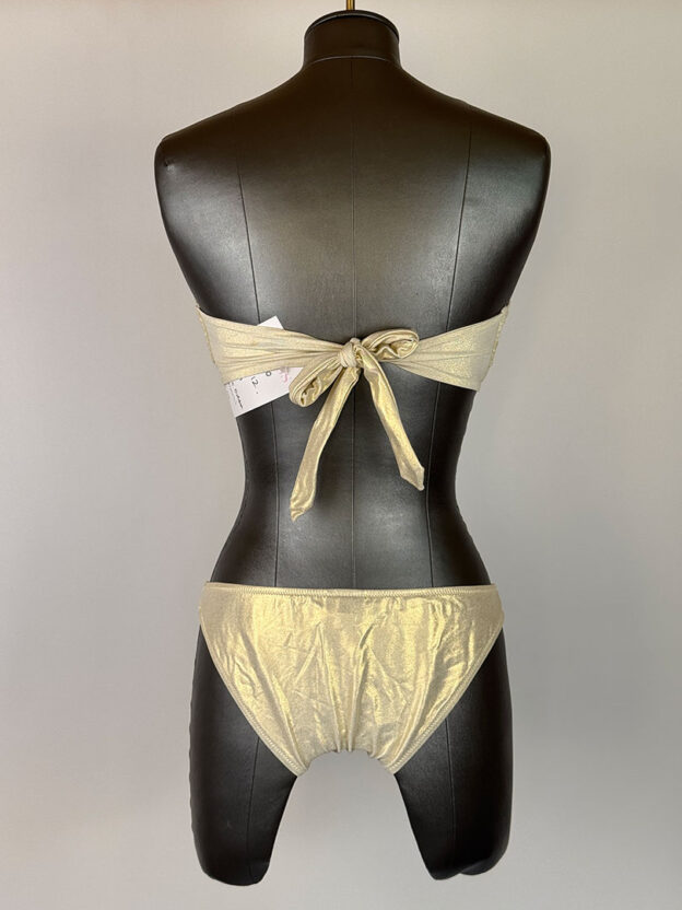 Melissa Odabash Gold Bikini Size UK 12 - Image 2