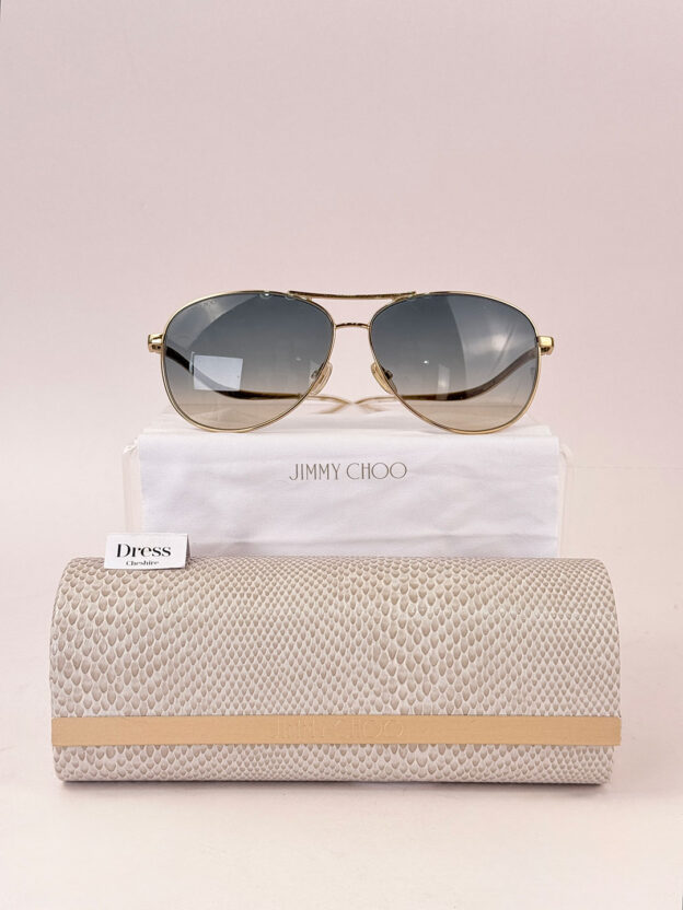 Pre-Owned Jimmy Choo Aviators Sunglasses