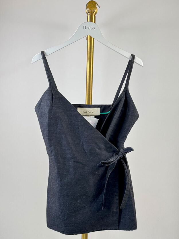 Pre-Owned Paul Smith Navy Top Size 40 (UK 8)