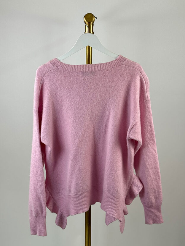 Pre-Owned Essentiel Antwerp Pink Jumper Size M - Image 2