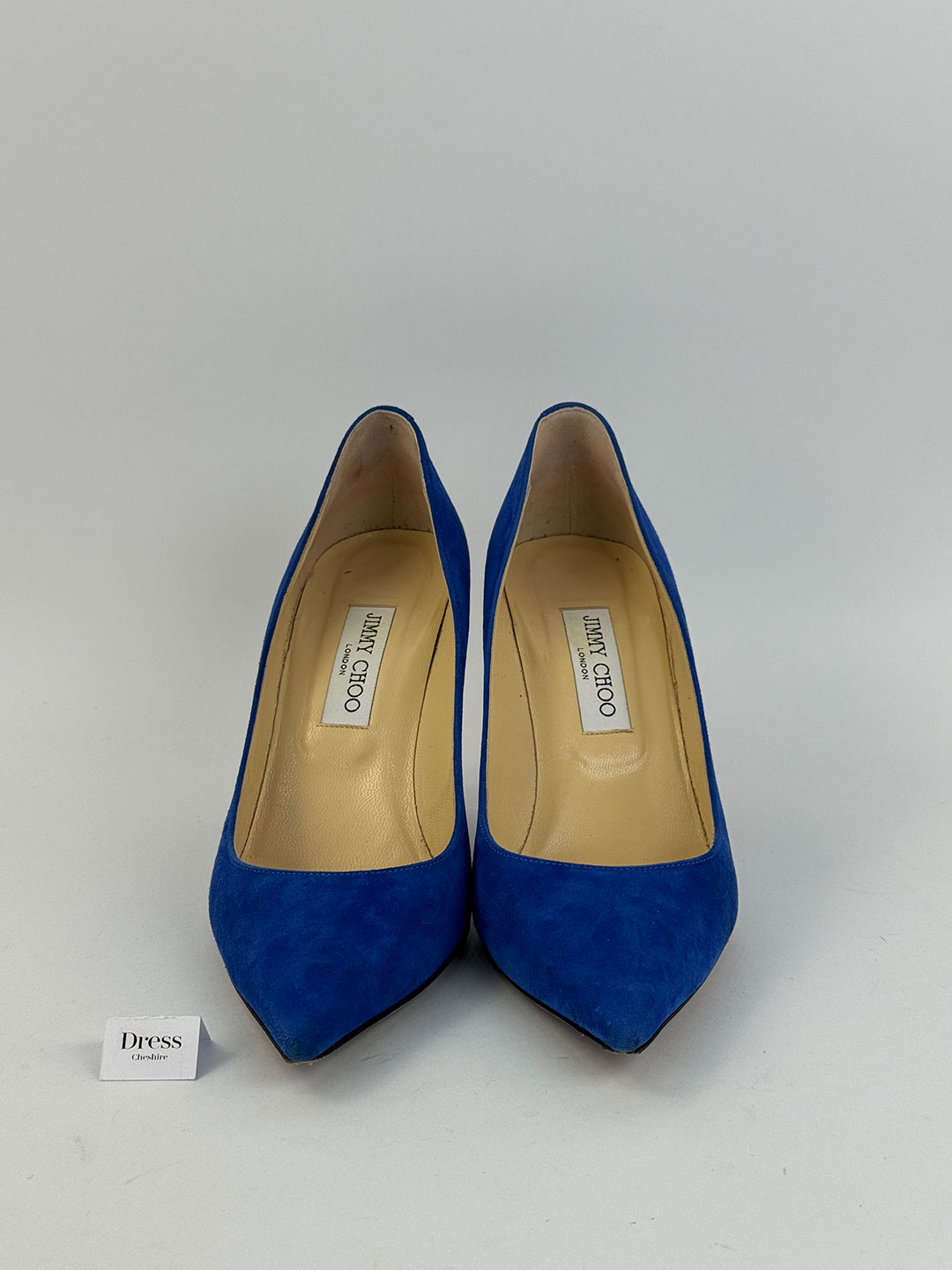 Pre-Owned Jimmy Choo Blue Heels Size 41 (UK 8) - Dress Cheshire