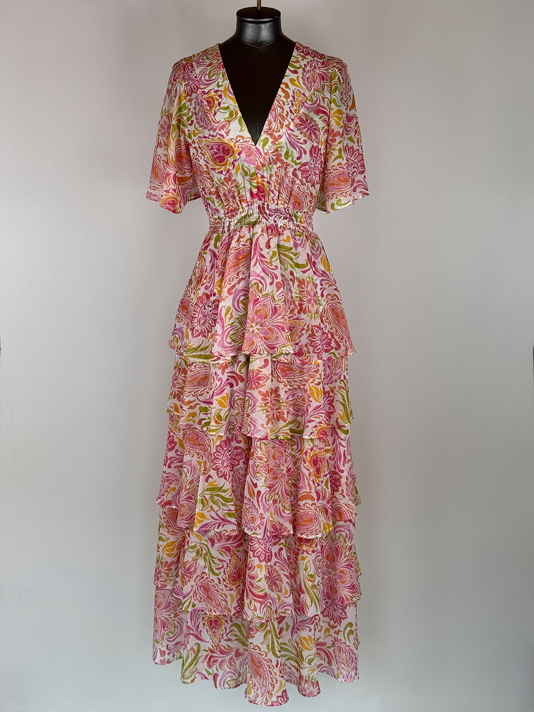 Hale Bob Pink & Green Floral Dress Size XS - Dress Cheshire | Preloved  Designer Fashion | Boutique in Cheshire