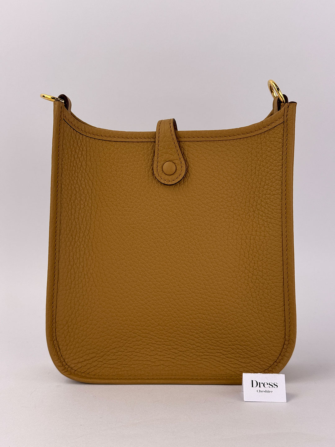 Hermes Mini Evelyne 16 Biscuit Camel GHW - Image 6