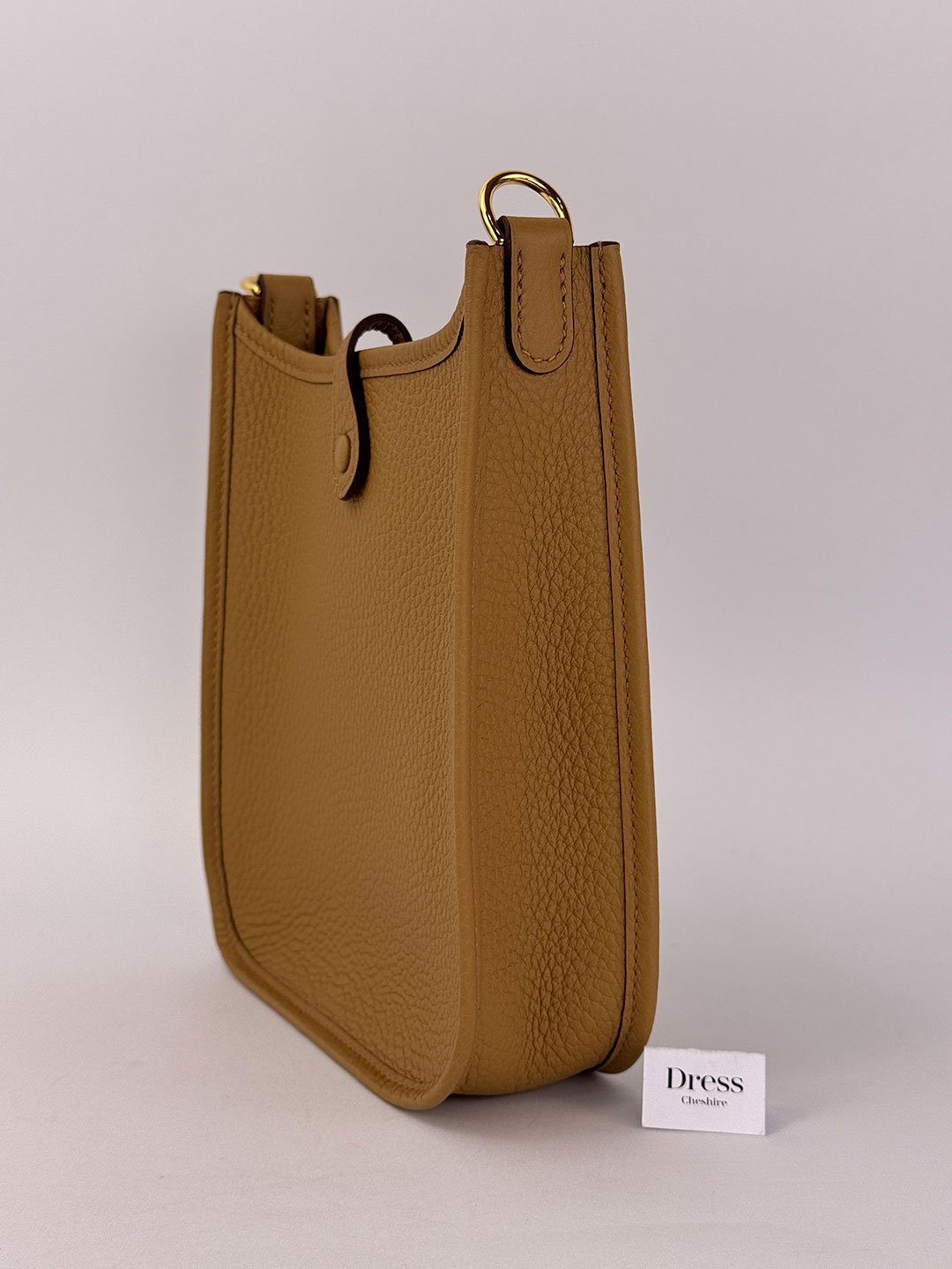 Hermes Mini Evelyne 16 Biscuit Camel GHW - Image 7