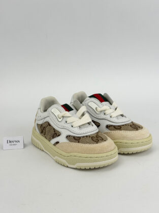 Gucci Re-web Beige Trainers Kids Size 20