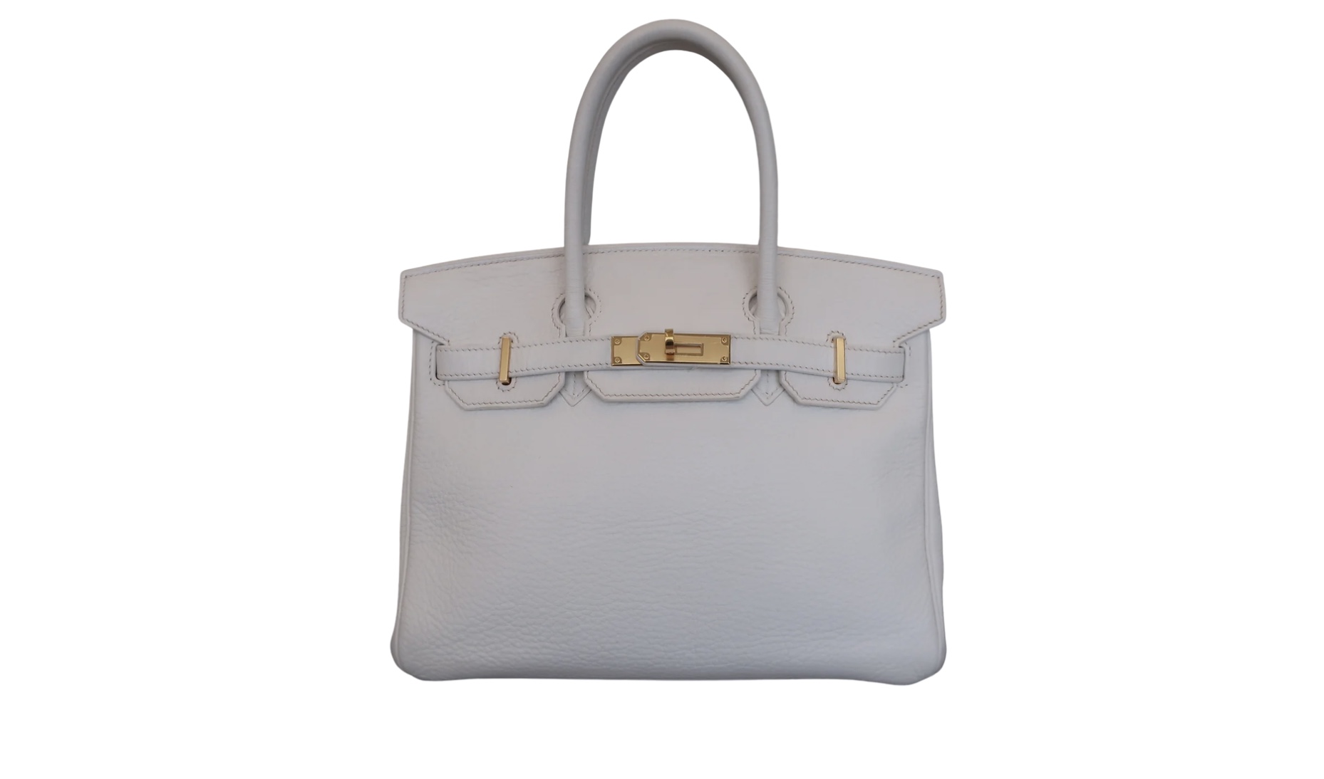 Hermes Birkin Handbag Taurillon Clemence 30