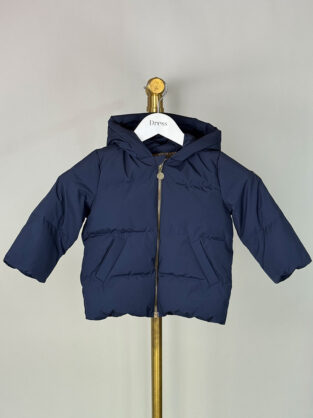 Bonpoint Navy Puffer Coat Size Age 2