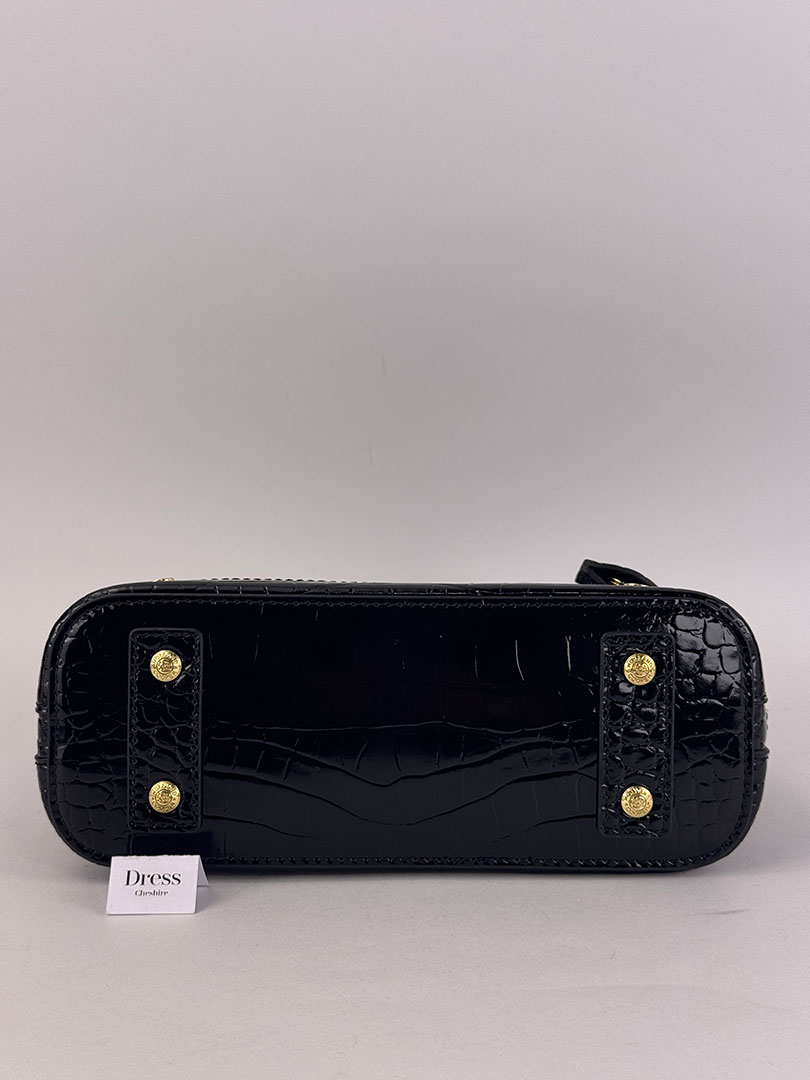Black Croc Grosvenor Tote Bag. Boxed. - Image 8