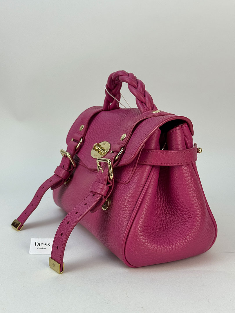 Mulberry Pink Mini Alexa Cross Body - Image 2