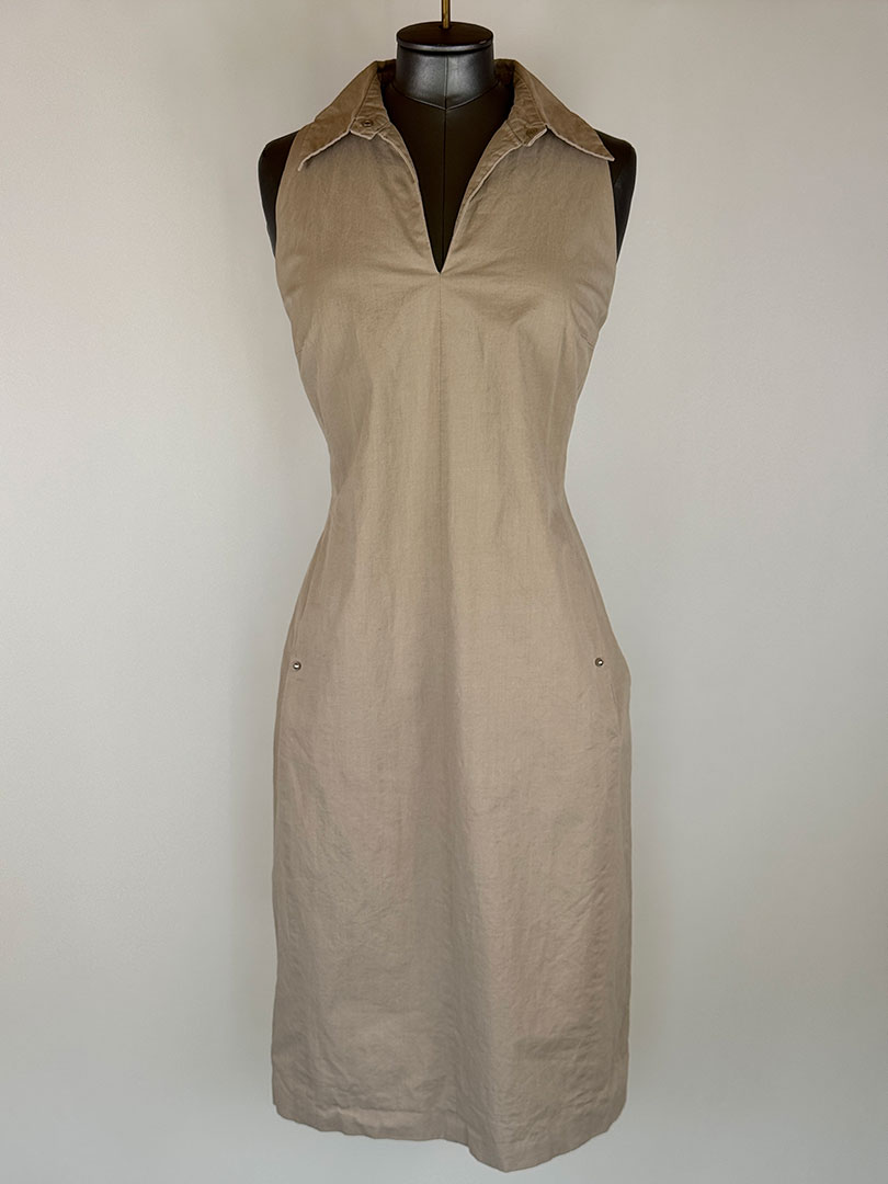 Max Mara Cream Maxi Dress Size UK 14 - Dress Cheshire | Preloved Designer Fashion