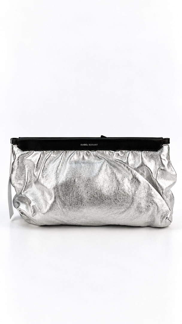 Isabel Marant Silver Clutch